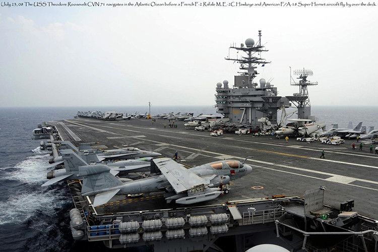 Theo đó nhiều khả năng, sau tên lửa hành trình Mỹ sẽ triển khai biên đội tàu sân bay hạt nhân lớp Nimitz mang theo các chiến đấu cơ F/A-18 tiến hành không kích Syria trên diện rộng thay vì tập trung tại một vài điểm như trong hôm 14/4.