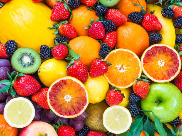 2. Trái cây: Theo chuyên gia, trái cây chứa nhiều chất xơ giúp tạo cảm giác no và cũng ít calo. Ảnh: Boldsky.