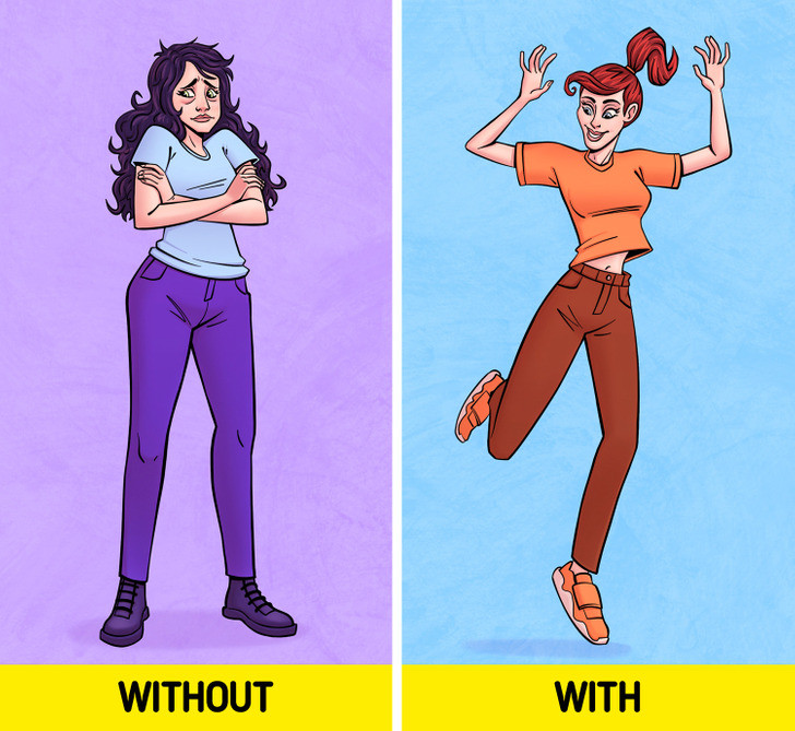 6. Uống nước cam: Vitamin C có rất nhiều lợi ích đối với sức khỏe con người, một trong số đó là giúp giảm căng thẳng. Mức độ căng thẳng cao có liên quan đến sự thiếu hụt vitamin C, và một trong những cách dễ nhất để bổ sung vitamin C là uống nước cam.