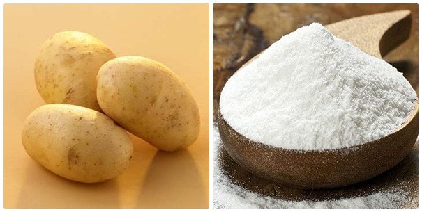 Bạn cũng có thể dùng nước ép khoai tây trộn với bột mì và đắp lên vùng mũi 15-20 phút để trị mụn đầu đen. Ảnh: vietbao.