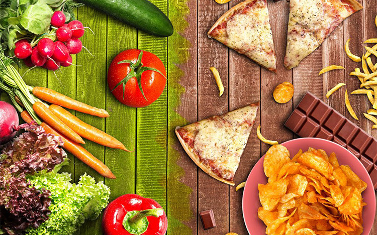 Tuân thủ chế độ ăn đầy đủ 5 nhóm thực phẩm chính mỗi ngày là chìa khóa giúp cơ thể khỏe mạnh, đồng thời giúp bạn tránh được các vấn đề về tiêu hóa và tăng cân. Ảnh: doanhnhansaigon.