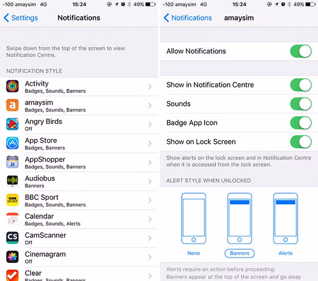 Một trong những sai lầm khi sử dụng iPhone mọi người thường mắc phải đó là để quá nhiều thông báo ứng dụng. Điều này sẽ khiến điện thoại hao tốn pin rất đáng kể trong quá trình sử dụng. Ảnh: iMore.