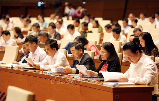 Hom nay lay phieu tin nhiem chuc danh do Quoc hoi bau hoac phe chuan