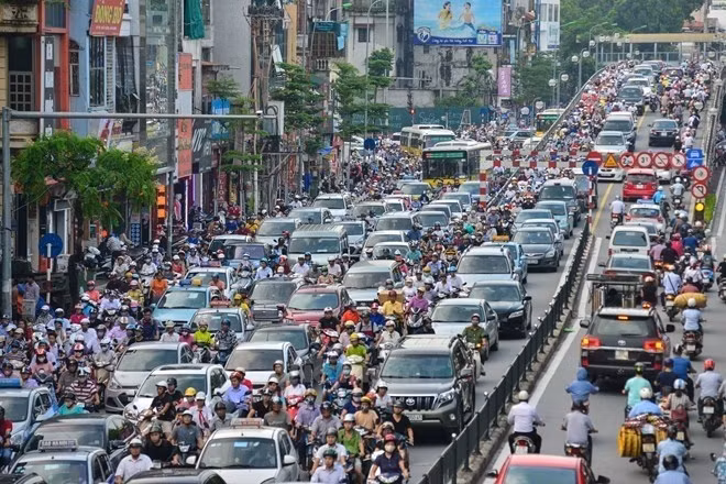 Ha Noi thiet hai ca ty USD moi nam vi ‘can benh’ un tac giao thong