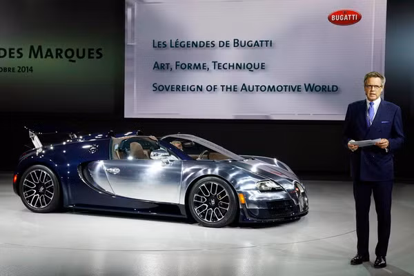Bugatti Veyron là siêu xe nhanh nhất và có giá bán cực cao