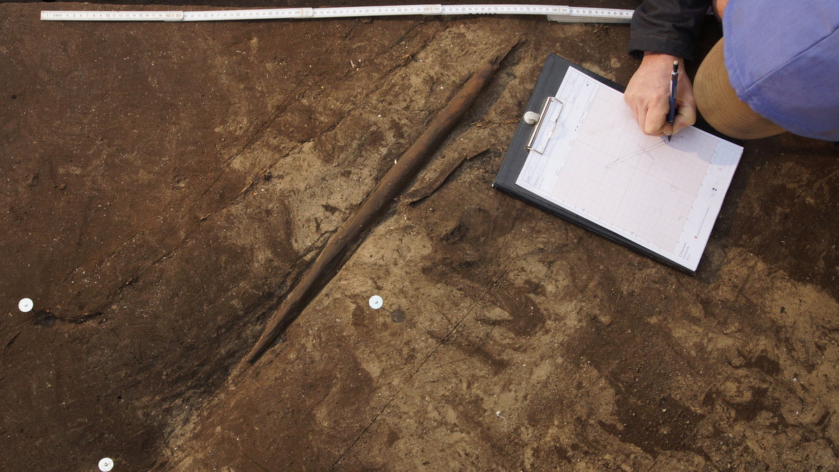 Theo các chuyên gia, vũ khí cổ xưa đó là chiếc gậy dài gần 65cm làm bằng gỗ vân sam. Người Homo heidelbergensis thời Đồ Đá cũ sử dụng vũ khí này để săn chim, thỏ, thậm chí ngựa.