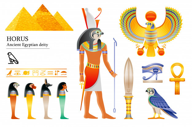 Nhờ sự che chở của thần Horus, Tutankhamun sẽ bắt đầu cuộc sống mới ở thế giới bên kia thuận lợi và tận hưởng cuộc sống vĩnh hằng.