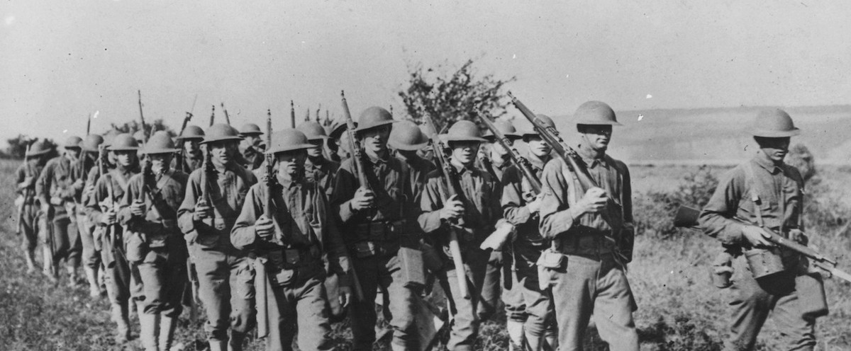 Chiến tranh thế giới 1 diễn ra từ năm 1917. Vào ngày 6/4/1917, Mỹ tham gia cuộc chiến khốc liệt này khi tuyên chiến với Đức. Ban đầu, Mỹ tuyên bố giữ trung lập trong Thế chiến 1.