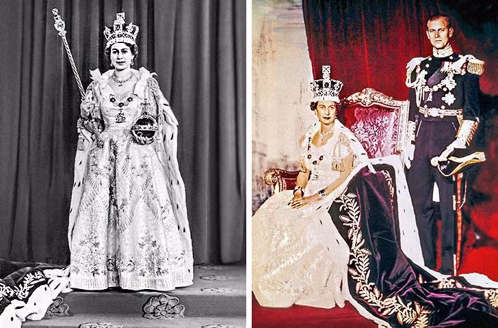 Vào năm 1953, công chúa Elizabeth đăng quang trở thành Nữ hoàng Anh.