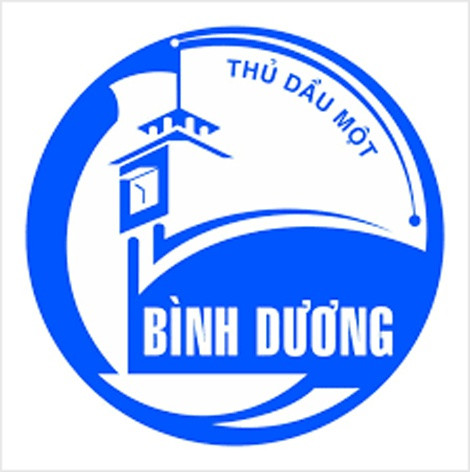 Biểu tượng tỉnh Bình Dương là hình chim bồ câu trắng bay trên bầu trời xanh và hình thuyền buồm căng gió lướt sóng ra biển lớn. Biểu tượng này còn có đồng hồ chợ Thủ, tượng trưng công cụ ghi lại quá trình vận động hình thành và phát triển của Thủ Dầu Một. Hình bình gốm đại diện cho các làng nghề truyền thống, hình vi mạch cách điệu tượng trưng cho sự phát triển công nghệ vi mạch hiện đại và các khu công nghệ cao.