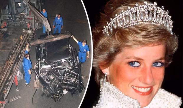 Trên đường đi, xe của Công nương Diana bị một paparazzi bám đuôi. Trong lúc chạy trốn tay săn ảnh, chiếc Mercedes đâm vào một cột bê tông trong đường hầm Pont de l'Alma khi đang ở vận tốc hơn 100 km/h. Hậu quả là Công nương Diana, bạn trai Fayed và người tài xế Henri Paul thiệt mạng. Chỉ có người vệ sĩ Rees-Jones là sống sót nhưng bị thương khá nặng.