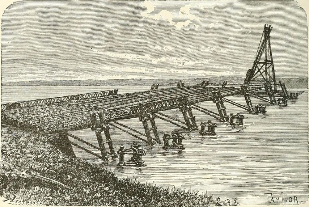 Khi nhận được tin tình báo về việc kẻ thù có ý định vượt qua biên giới ở Gaul, danh tướng Caesar của La Mã quyết định xây một cây cầu bắc qua sông Rhine.