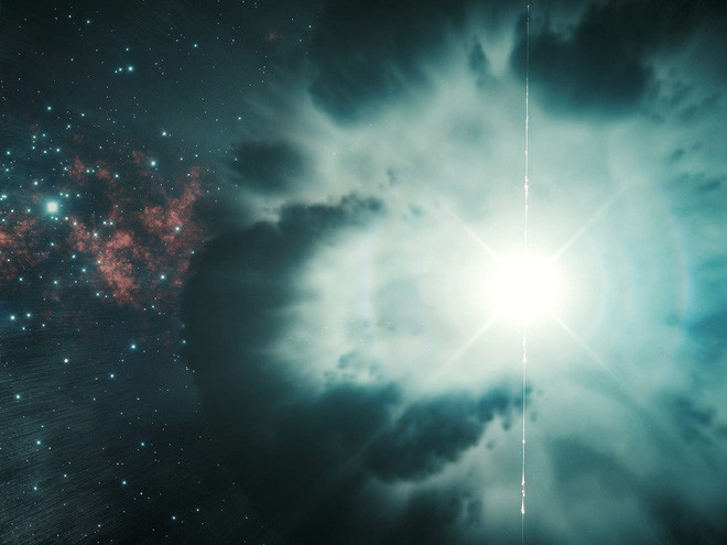 Những vụ nổ ánh sáng trên bầu trời: Thường xảy ra trước thời điểm động đất hoặc núi lửa phun trào, giống như những tia chớp.