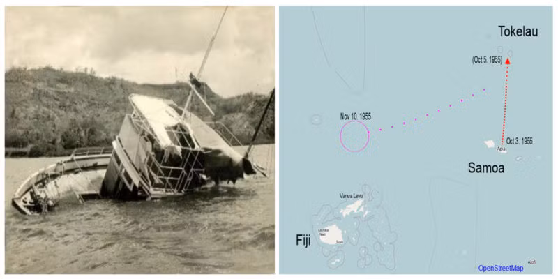 Tuy nhiên, con tàu này không bao giờ đến điểm đích như dự kiến vì biến mất giữa chuyến hành trình.