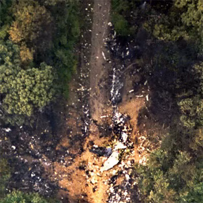 Hậu quả là máy bay vỡ thành nhiều mảnh. Toàn bộ 127 hành khách và 5 thành viên phi hành đoàn tử nạn. Do vụ tai nạn máy bay quá thảm khốc nên các nhà điều tra mất nhiều thời gian để xác định danh tính các nạn nhân. Tuy nhiên, một số thi thể không bao giờ có thể xác nhận được vì không thể giám định ADN.