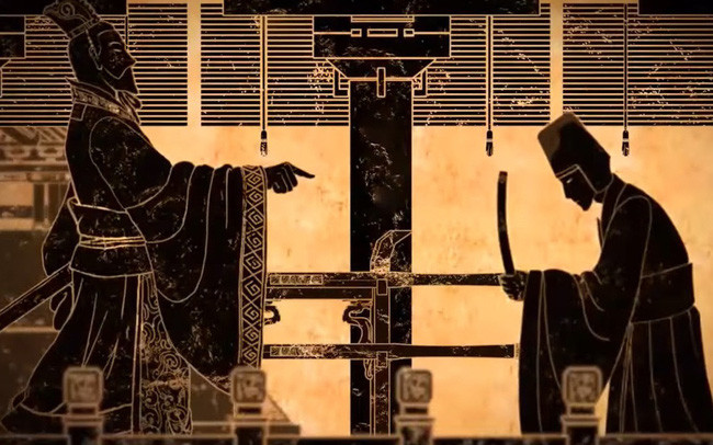 Thấy Lưu Bang làm như vậy với con cái, phu xe vội vã cho xe dừng lại rồi xuống dưới ôm 2 người con của Lưu Bang đưa trở lại xe. Không chỉ một lần, Lưu Bang làm như vậy tới 3 lần.