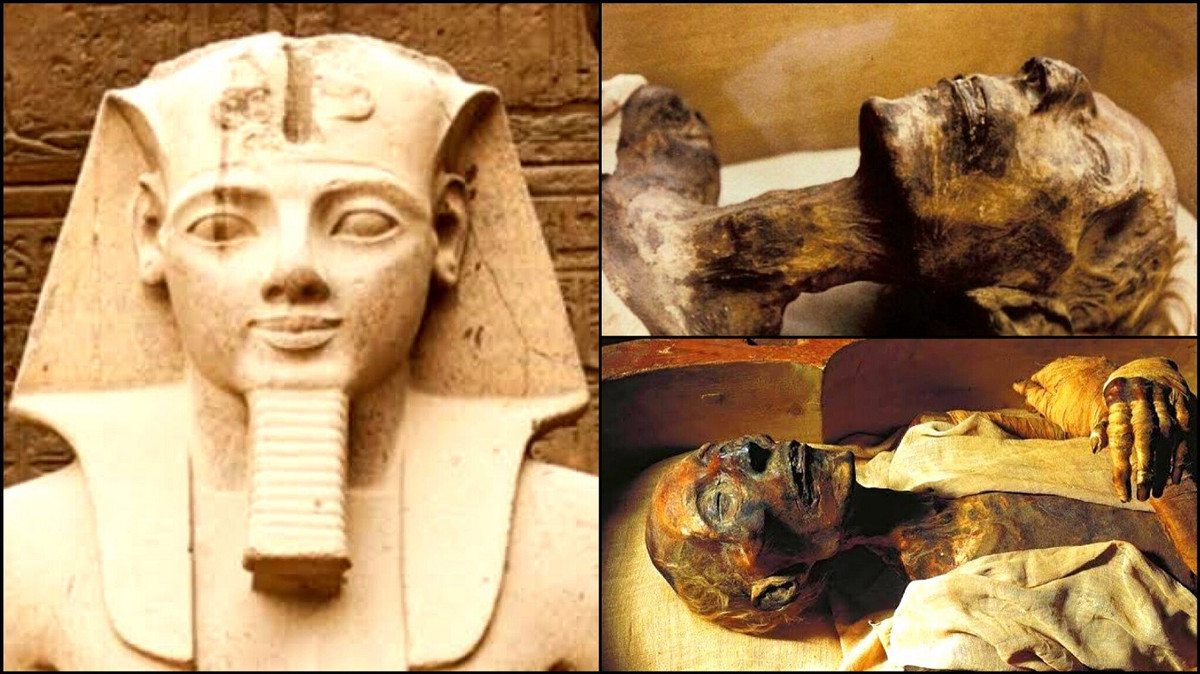 Sau khi qua đời, Ramesses II được ướp xác và chôn cất trong lăng mộ tại Thung lũng các vị Vua ở bờ tây sông Nile. Nhiều năm sau, xác ướp pharaoh này được chuyển đến hầm Deir el-Bahri.
