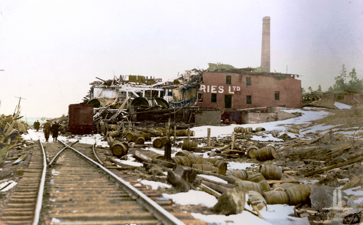 Các chuyên gia ước tính vụ nổ tại cảng Halifax gây thiệt hại về kinh tế lên đến 35 triệu USD (tương đương với 562 triệu USD ngày nay). Sau khi xảy ra thảm họa kinh hoàng trên, nhiều nước, tổ chức quốc tế thực hiện cứu trợ và ủng hộ 30 triệu USD cho Canada để giúp đỡ người dân khắc phục hậu quả.