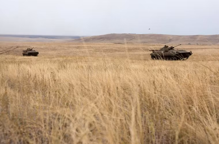 Dù đã có BMP-3 nhưng BMP-2 vẫn là nòng cốt trang bị bộ binh cơ giới quân đội Nga.