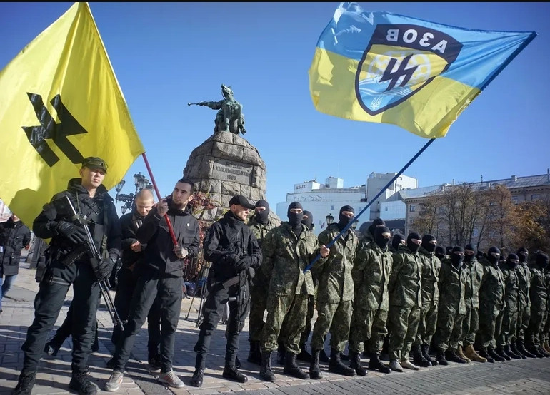 Trên thực tế, Tiểu đoàn Azov không phải là lực lượng tinh nhuệ của Quân đội Ukraine. Đầu tiên đó là một lực lượng tình nguyện, sau đó vì tuyển quá nhiều người, nên đã được Vệ binh Quốc gia Ukraine thu nhận để hợp lý hóa về mặt tổ chức.