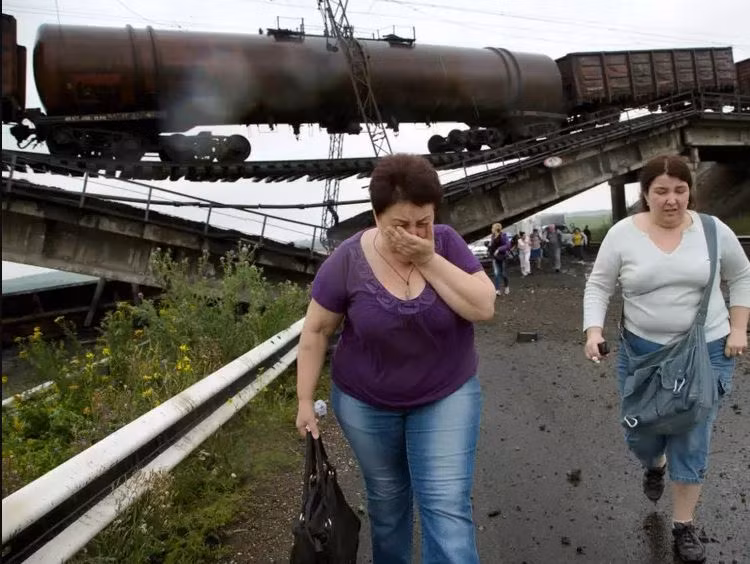 Sau khi xung đột Nga-Ukraine bùng nổ, tuyến đường sắt nội địa Ukraine đã trở thành một trong những mục tiêu trọng điểm của quân đội Nga; nhưng hiệu quả của các cuộc không kích của Không quân Nga là không được như ý muốn.