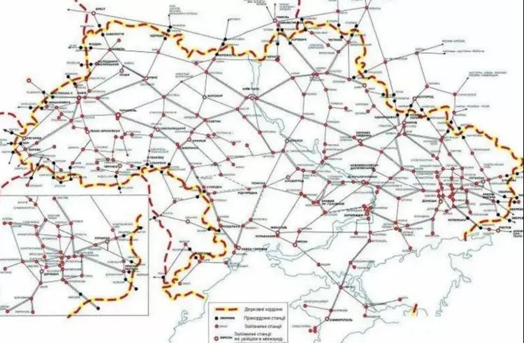 Nguyên nhân là do hệ thống giao thông đường sắt của Ukraine rất phát triển, mạng lưới đường sắt Ukraine có tổng chiều dài 23.000 km (đứng thứ 3 ở châu Âu), nên quân đội Nga khó có thể giáng một đòn chí mạng vào hệ thống đường sắt của Ukraine trong thời gian ngắn. 