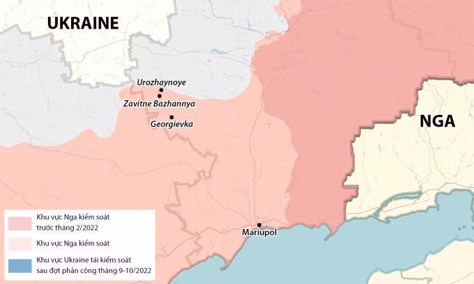 Làng Urozhaynoye được đánh giá là “cửa mở” quan trọng, để Ukraine có thể tiến về phía nam, hướng đến thành phố cảng Mariupol; nhằm cắt đứt hành lang trên bộ của Nga nối vùng Donbass với bán đảo Crimea. 