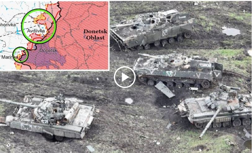 Marinka là thị trấn này có vị trí vô cùng quan trọng, bởi nó là hướng gần nhất tiếp cận phía tây thành phố Donetsk và có tuyến đường cao tốc H15 quan trọng nối thành phố Donetsk với thành phố Zaporizhia, thủ phủ của tỉnh cùng tên. Tại đây quân đội Ukraine đã xây dựng tuyến phòng thủ vững chắc và hệ thống công sự ngầm khổng lồ từ năm 2014 đến nay.