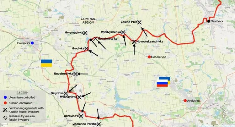Sau khi Quân đội Ukraine ở mặt trận thành phố Pokrovsk liên tục phải rút lui, lúc này họ chủ yếu phòng thủ dựa vào các ngôi làng lớn và thị trấn. Do đó, các vị trí phòng thủ ở những khu đô thị này giúp họ cầm chân quân Nga rất nhiều, ít nhất nó sẽ không sụp đổ ngay lần tấn công đầu tiên của quân Nga.