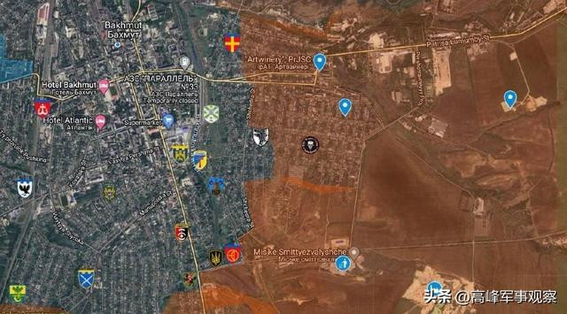 Sau khi phân tích dữ liệu toàn diện, họ cho rằng, những nhận định trước đây về đà tấn công của quân Nga, vào nội đô Bakhmut đang dần suy yếu là sai lầm. ISW xác nhận theo thông tin định vị vệ tinh khẳng định, các mũi thọc sâu của lính đánh thuê Wagner đã tiến vào thành phố Bakhmut; có nơi cách trung tâm thành phố chưa đầy 1,5 km.