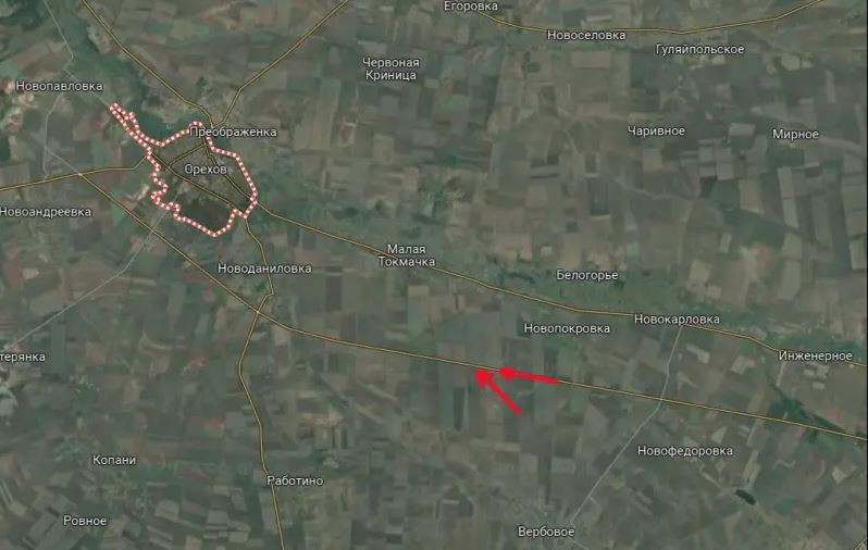 Trên hướng mặt trận Zaporozhye, quân Nga sau khi tăng cường hỏa lực tấn công theo hướng Orekhov đã tiến lên đoạn đường N-08 chạy về phía nam Orekhov, một thị trấn tiền đồn quan trọng ở Zaporozhye và Pologi, hiện đang do phía Ukraine kiểm soát.