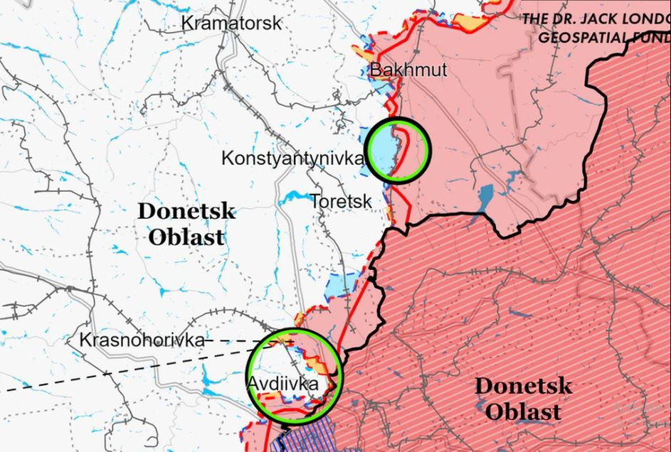 Như dự đoán của nhiều phương tiện truyền thông phương Tây, bao gồm cả tờ Guardian của Anh và Viện Chiến tranh Mỹ (ISW) cho biết, pháo đài chiến lược Avdiivka, cứ điểm tiền phương của Ukraine tại Donetsk có nguy cơ thất bại; khẳng định thế chủ động của Nga trong chiến dịch mùa đông.