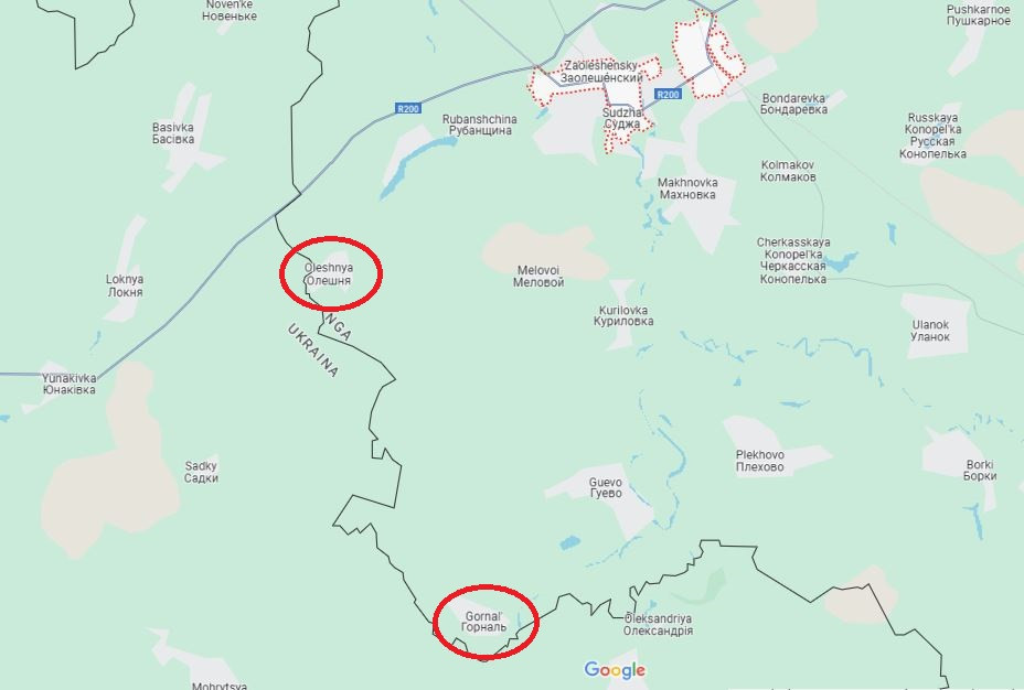 Sau khi RFAF tái chiếm làng Guevo, lúc này chỉ còn hai ngôi làng biên giới nằm dưới sự kiểm soát của AFU là Oleshnya và Gornal. Tuy nhiên, như các nhà phân tích quân sự lưu ý, việc AFU giữ Oleshnya khá khó khăn, vì họ ở khu vực này đang đang bị quân Nga phong tỏa về đường tiếp tế. 