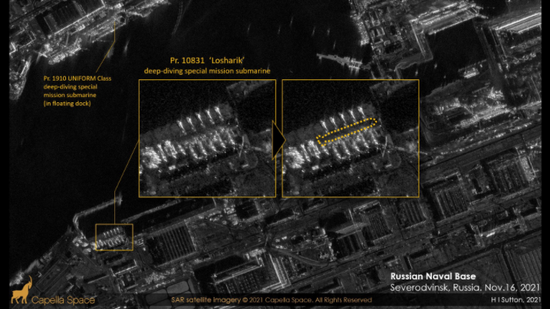 Theo trang web của Hiệp hội Nghiên cứu Hải quân Mỹ, căng thẳng giữa Mỹ và Nga đang gia tăng, khi Nga tiếp tục đầu tư xây dựng một hạm đội tàu ngầm đặc biệt; do vậy sự cạnh tranh trong lĩnh vực tàu ngầm sẽ trở nên rõ ràng hơn.
