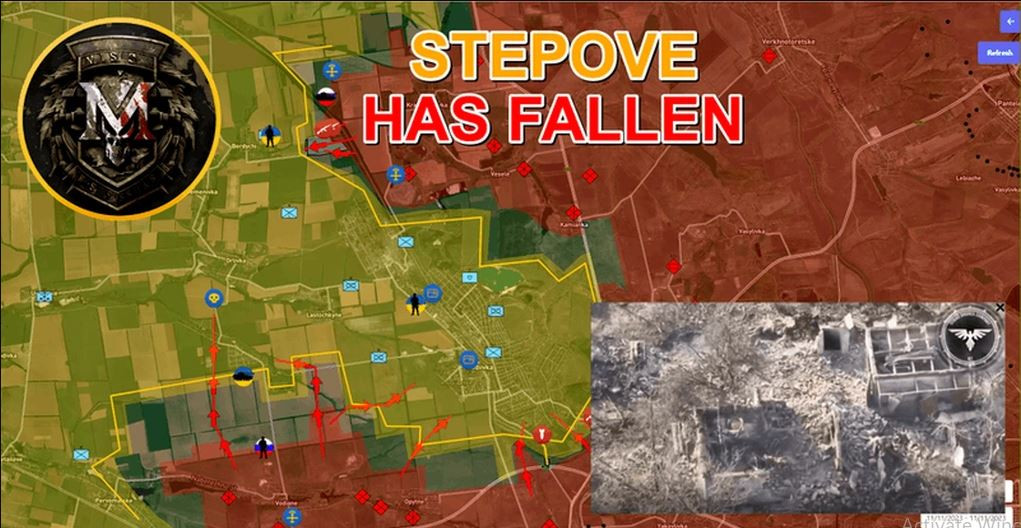 Việc quân Nga chiếm được làng Stepovoy và khống chế hỏa lực với các tuyến tiếp tế cho thành phố, sẽ làm phức tạp đáng kể khả năng chiến đấu của quân Ukraine trong thành phố. Ngoài ra, Stepovoye còn đóng vai trò quan trọng trong việc kiểm soát tuyến đường sắt bị quân đội Nga cắt đứt vào tuần trước.