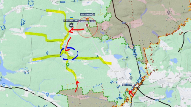 Các chuyên gia từ Trung tâm Nghiên cứu Đông Âu Ba Lan (OSW) viết: Quân đội Nga đang tiến về Avdiivka từ 3 hướng, cố gắng chọc thủng tuyến phòng thủ của Ukraine ở phía tây bắc, nam và tây nam thành phố. Hiện vòng vây từ sườn bắc tới sườn nam chỉ còn 6 km.
