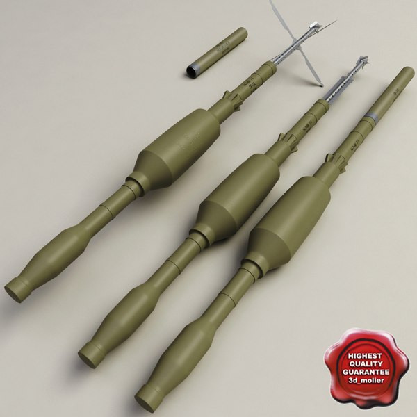 PG-7VR có cơ cấu đầu nổ nối tiếp (tandem) với 2 đầu đạn xuyên giáp cỡ 64 và 105mm đặt nối tiếp nhau. Đầu đạn đầu tiên có nhiệm vụ phá lớp giáp phản ứng nổ (ERA), để đầu đạn chính phía sau xuyên giáp chính của xe và có thể xuyên qua 650 mm thép đồng nhất (RHA). 