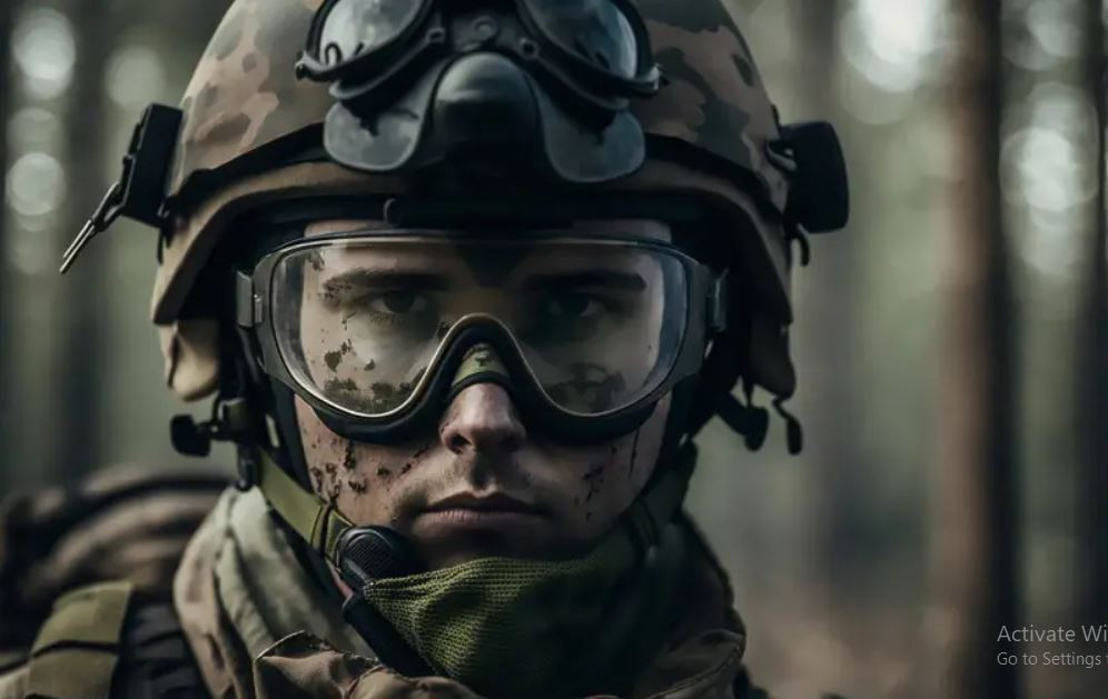 Theo trang Topcor của Nga cho biết, một bức ảnh thú vị xuất hiện trên mạng xã hội, trong đó ba người được trang bị vũ khí và đeo băng tay màu xanh lam (đặc điểm nổi bật của Lực lượng Vũ trang Ukraine), đang tạo dáng trên phông nền là một chiếc xe bọc thép chống mìn tăng cường (HMMWV).