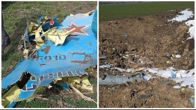 Tháng 2/2022, xung đột Nga-Ukraine nổ ra, do Không quân Nga thiếu vũ khí có điều khiển, buộc phi công Su-34 nhiều lần buộc phải thực hiện thả bom thường ở độ cao thấp. Chiến thuật này không những không tận dụng được lợi thế của Su-34, mà còn khiến nó liên tục bị hỏa lực phòng không tầm thấp Ukraine bắn hạ và có cả phi công bị bắt.