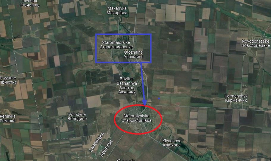 Quan trọng hơn, cuộc tấn công từ bàn đạp Urozhaine có thể đe dọa Staromlinivka, điểm tựa phòng thủ chính của Quân đội Nga từ hai bên sườn; nếu quân Ukraine có thể tiến hành các cuộc tấn công từ phía bắc và phía đông cùng lúc, thì gần như có thể nói là “có triển vọng”.