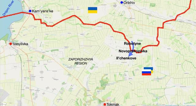 Đây là lý do tại sao Quân đội Ukraine tuyên bố đã “tràn ngập” Rabotino trong gần nửa tháng qua, nhưng thế giới bên ngoài chưa bao giờ nghe nói rằng, Quân đội Ukraine đã đạt được tiến bộ đáng kể nào về hướng Novo Prokopivka, nằm không xa phía sau làng Rabotino.