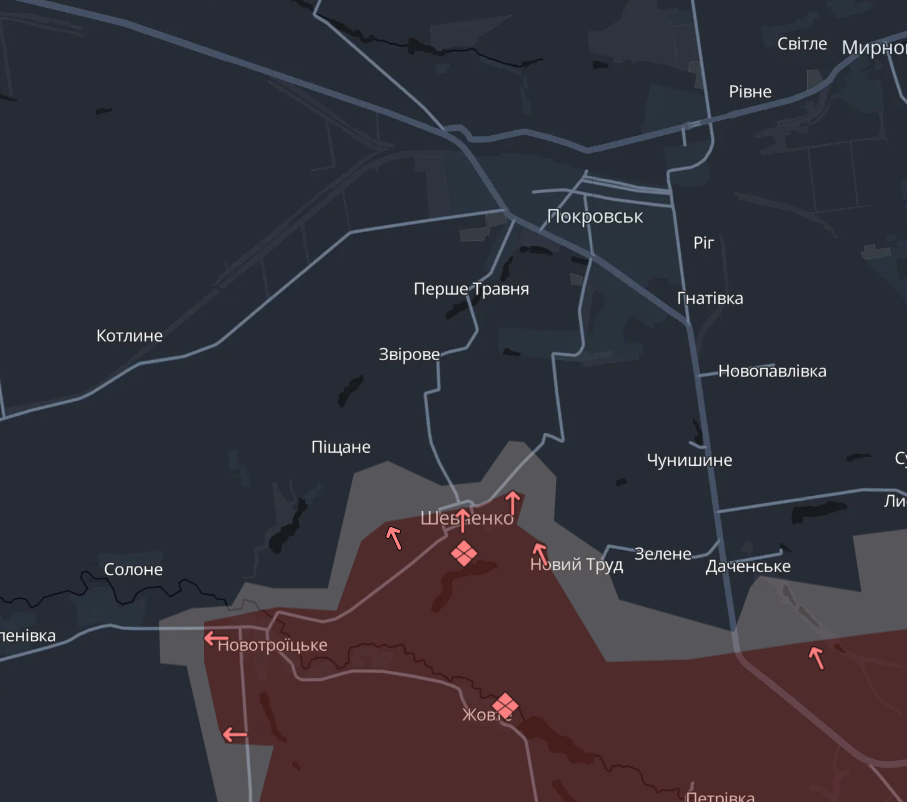Rybar cũng cho biết, những nỗ lực của chỉ huy AFU nhằm phản công tái chiếm lại tiền đồn Shevchenko đã dẫn đến thất bại nặng nề của AFU. Hiện RFAF có lợi thế về hỏa lực, cộng với công sự phòng ngự kiên cố do Ukraine xây dựng, nên rất khó có thể để đánh bật RFAF ra mà không thiệt hại. 