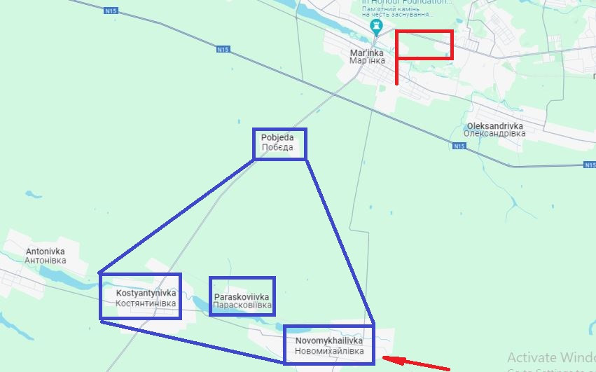 Theo các phân tích, khu vực các điểm cao phía nam Pobeda rất quan trọng, điều đó phụ thuộc vào sự quyết tâm của Quân đội Ukraine. Nếu cầm cự được, họ sẽ hạn chế rất nhiều khả năng tiến quân của quân Nga về hướng Novomekhaidivka-Konstantinovka ở sườn phía nam.