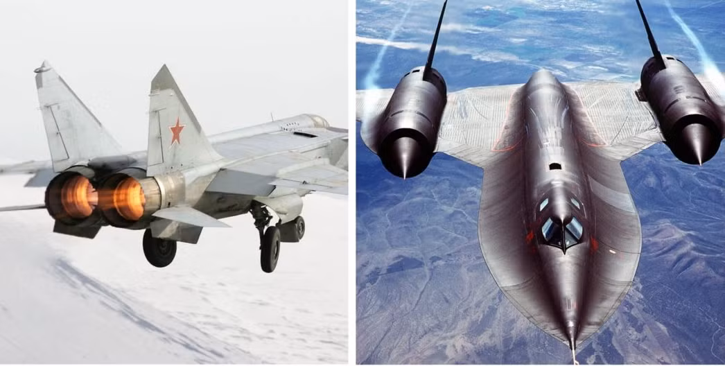 Tuy nhiên dưới sự dàn xếp của cả Liên Xô và Mỹ, thay vì mạo hiểm chiến tranh hạt nhân, Israel đã rút lại lực lượng của mình. Đây cũng là lần duy nhất, cả hai cường quốc đối địch, sử dụng loại máy bay có tốc độ duy nhất của mình, bay qua lãnh thổ Israel, nhằm hạ bớt những cái “đầu nóng”, có thể dẫn đến một cuộc chiến tranh hạt nhân hủy diệt thế giới. Nguồn ảnh: Warhistory.