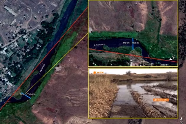 Trong khi đó trên hướng của nước cộng hòa Donetsk (DPN) tự xưng, sau khi chiếm được làng Staromaryevka thuộc phần lãnh thổ DPN ngày 26/10 vừa qua, công binh của Ukraine đã tiến hành bắc cầu phao vượt sông Kalmius, nối giữa làng Staromaryevka và khu vực do phía Ukraine kiểm soát.