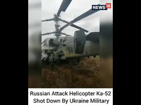 Trên hình ảnh, người xem có thể thấy tên lửa đã phát nổ gần một trong các điểm treo vũ khí và có thể, chính vì lý do này mà chiếc trực thăng trên đã hạ cánh khẩn cấp xuống mặt đất, bằng chứng là khung gầm của chiếc Ka-52 vẫn còn nguyên trạng.