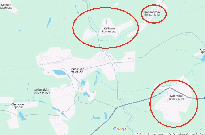 Vào ngày 4/6, khói chiến tranh một lần nữa tràn ngập không khí xung quanh thành phố Chasov Yar. Kênh Geroman đưa tin, Quân đội Nga đã mở cuộc tấn công thần tốc vào phía sườn phía bắc Chasov Yar và bất ngờ chiếm được vị trí trọng điểm là làng Kalinina.