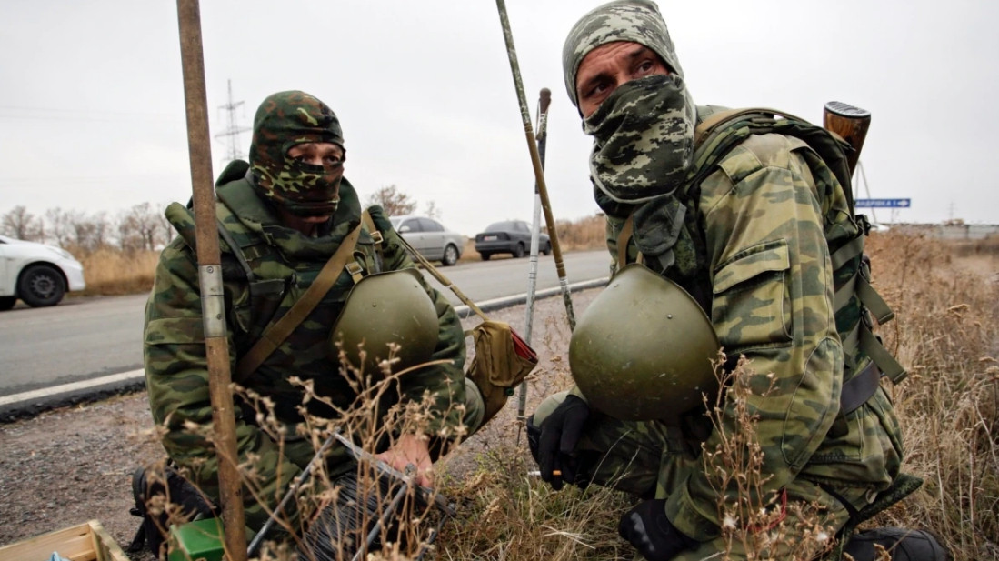 Chỉ ba ngày sau, Okruashvili và một nhóm đồng hương, những người từng là lính đặc nhiệm của Quân đội Gruzia, đã tham gia trận chiến đấu với quân đội Nga ở phía bắc Kyiv.