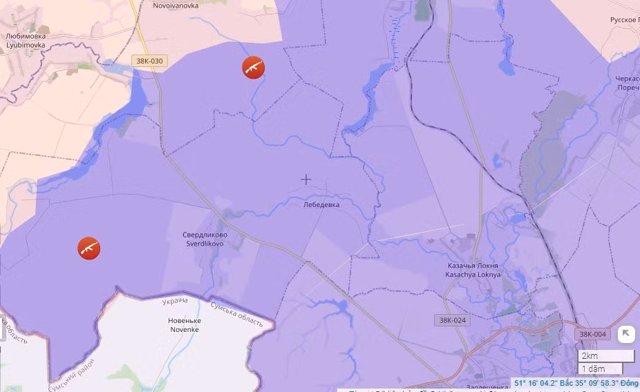 Những gì đang diễn ra vẫn còn nằm trong màn sương mù, nhưng có thể nói chắc chắn một số điều. Trong 2 ngày qua, phía Kiev đã thừa nhận mất ngôi làng Sverdlikovo ở mặt phía tây của "vòng cung". Các hình ảnh từ hiện trường đã xuất hiện, cho thấy rõ ràng rằng RFAF đang kiểm soát ngôi làng có giá trị chiến thuật rất lớn này. 