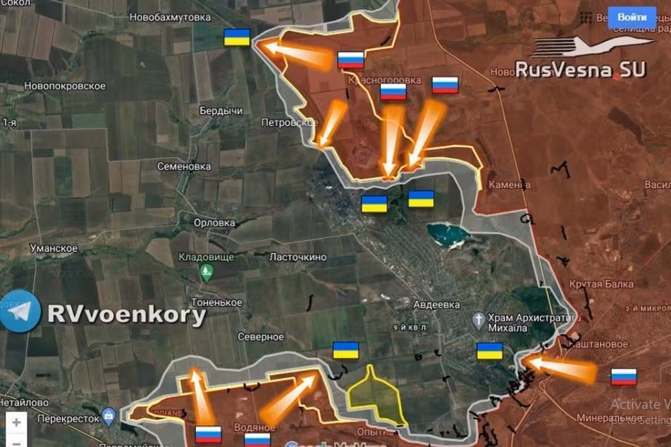 Nhưng kể từ trận công phá thành phố Avdiivka vào dịp đầu năm và gần đây là pháo đài Ugledar, quân Nga ngày càng tỏ ra hiệu quả hơn trong tổ chức tấn công quân Ukraine trong công sự kiên cố. Đầu tiên dùng thế tấn công gọng kìm, sau đó bao vây theo kiểu “ba vây - một cắt”, đó là bao vây 3 mặt, để một cửa ra, nhưng cắt đứt toàn bộ nguồn cung hậu cần cho quân Ukraine trong vòng vây.